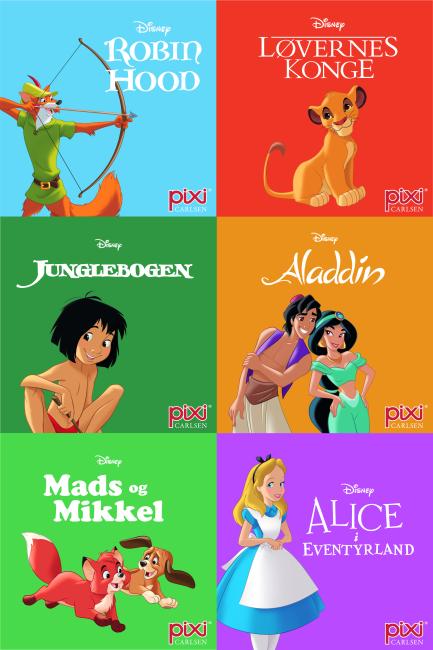 Pixi®-serie 145: Disney Klassikere #3 (kolli 48)